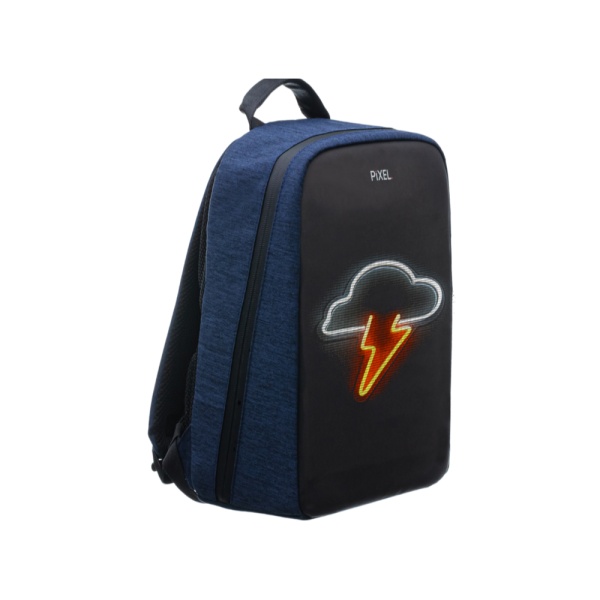 Рюкзак с LED-дисплеем PIXEL PLUS - NAVY (тёмно-синий), BT